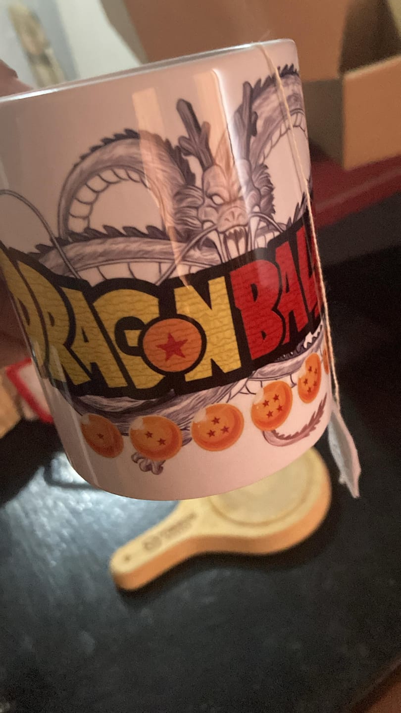 Customer photo review of DRAGON BALL CON TAZA