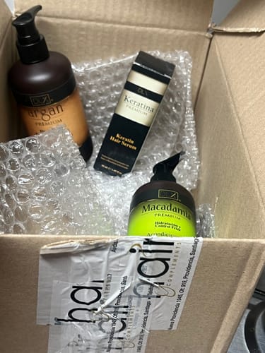Customer photo review of Acondicionador Macadamia DLX 300 ml