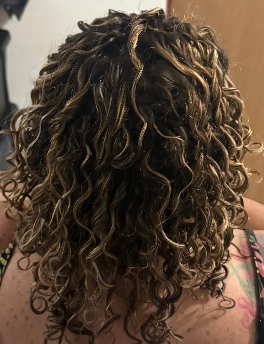 Customer photo review of Curl Enhancing Cream