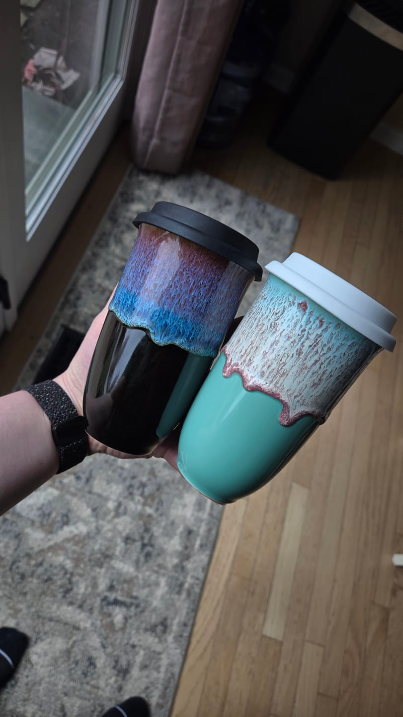 Customer photo review of Emerald Cup 12oz