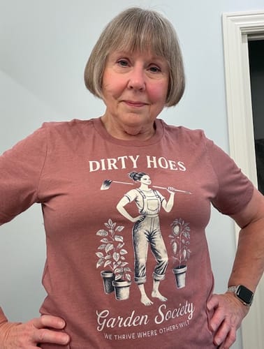 Customer photo review of Dirty Hoes T-Shirt