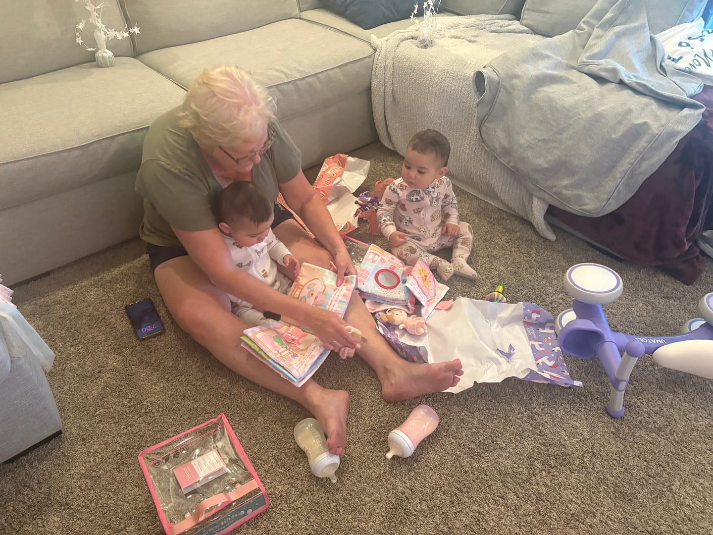 Customer photo review of A Berry Special Day -  Personalized Montessori Soft Book