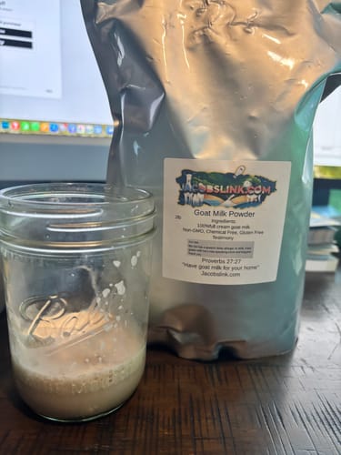Customer photo review of Organic Goat Milk Powder