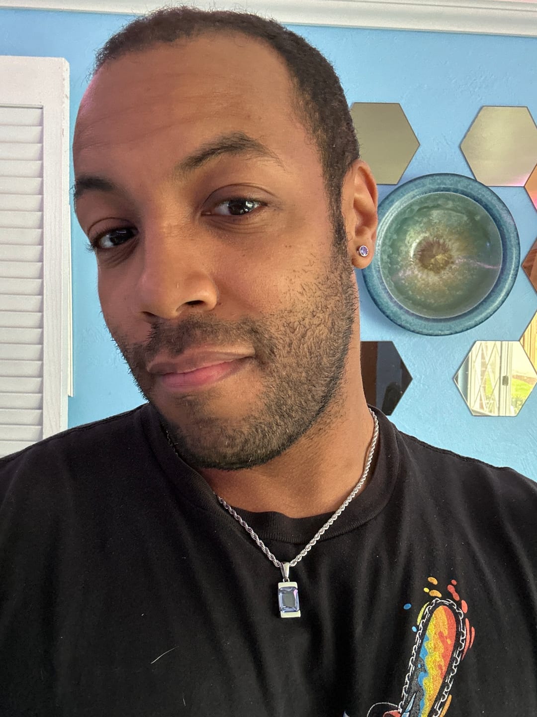 Customer photo review of Chip - Tanzanite