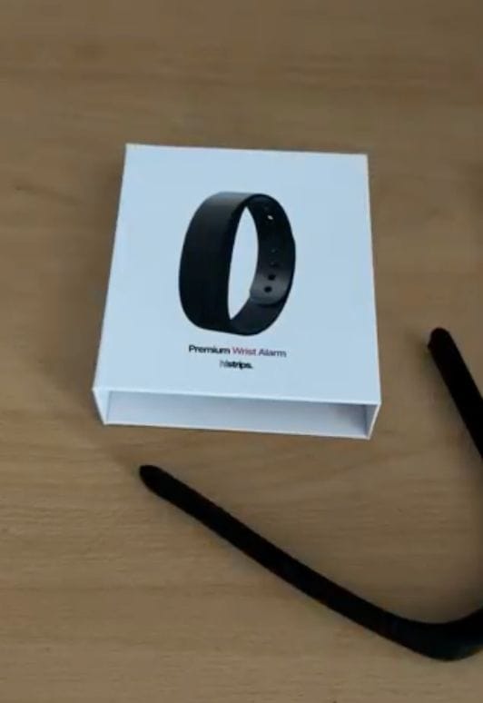 Customer photo review of Onyx Vibration Alarm