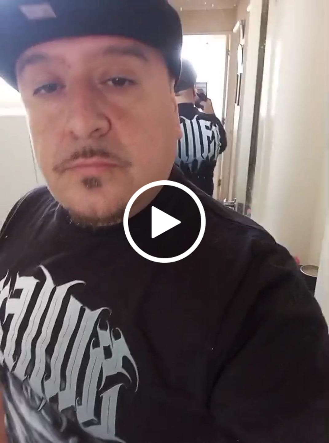 Customer video review of UP TO SOMETHING STANDARD TEE