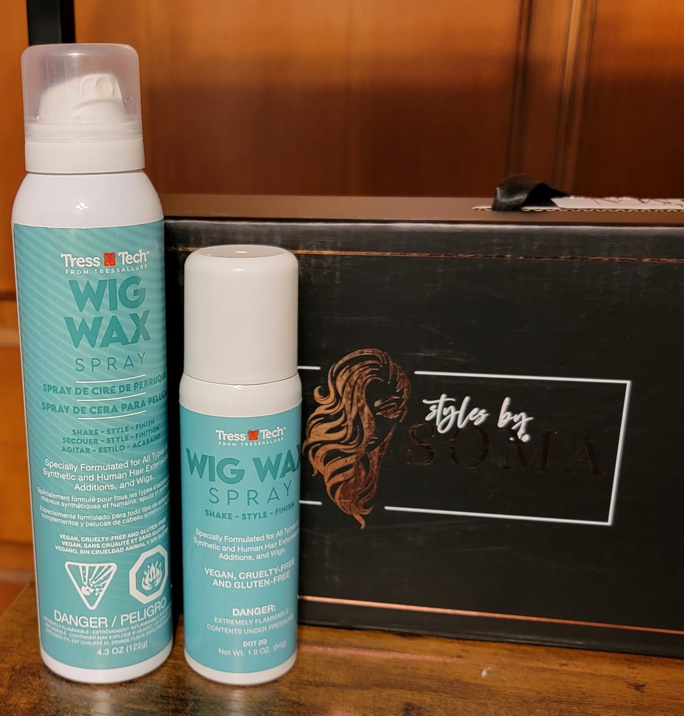 Customer photo review of WIG WAX