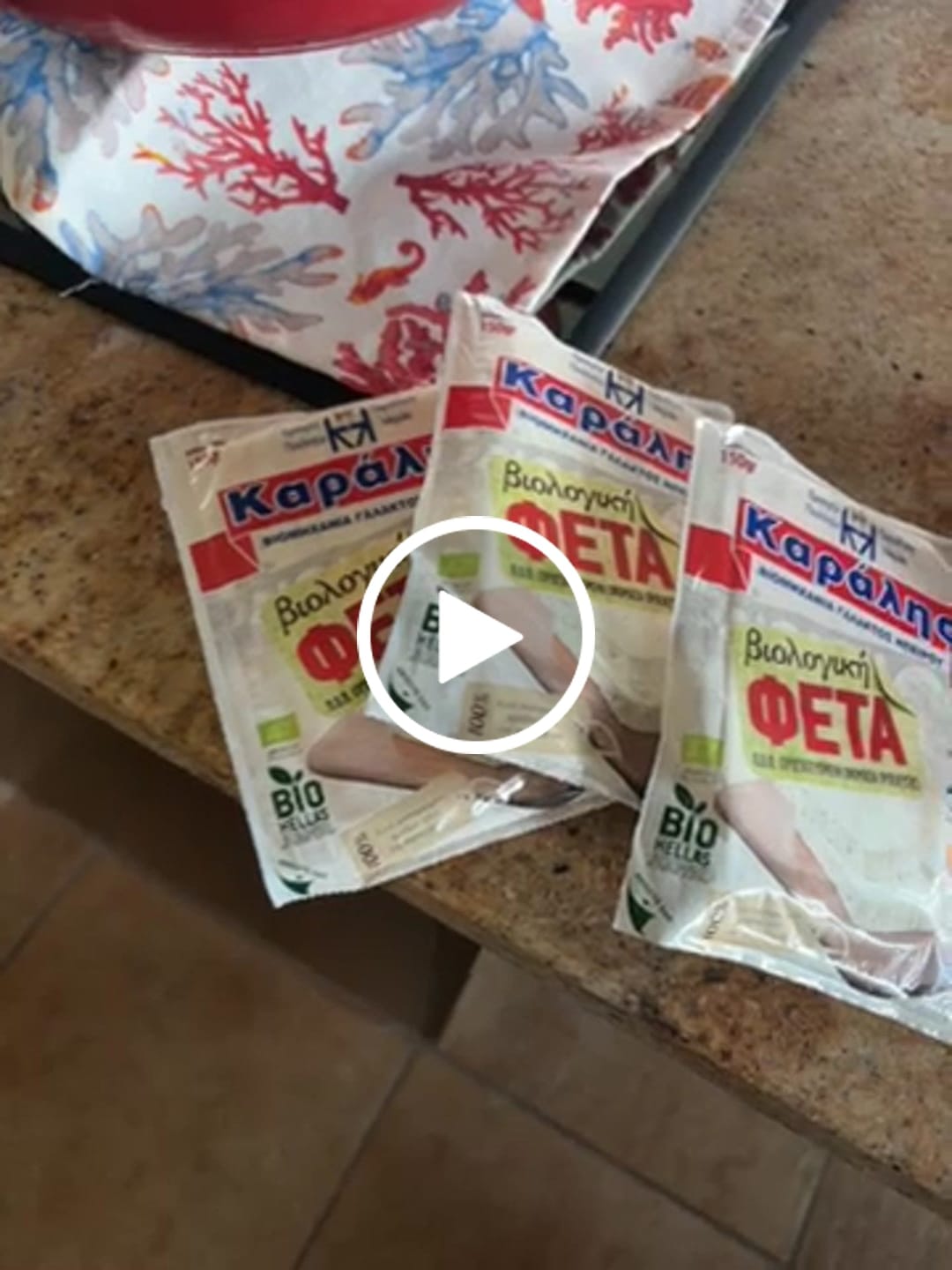 Customer video review of Organic PDO Feta Cheese from Epirus – Traditional Greek Sheep’s Milk Feta (Vacuum Slice 150g)