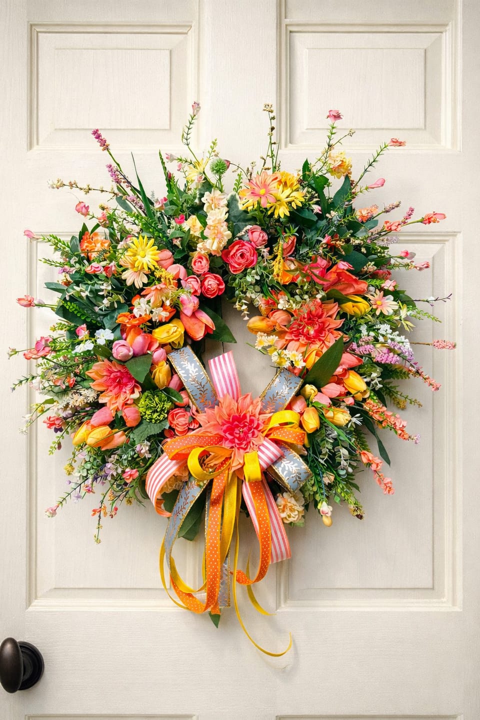 Customer photo review of 16" Oval Grapevine Wreath - DECOE-036