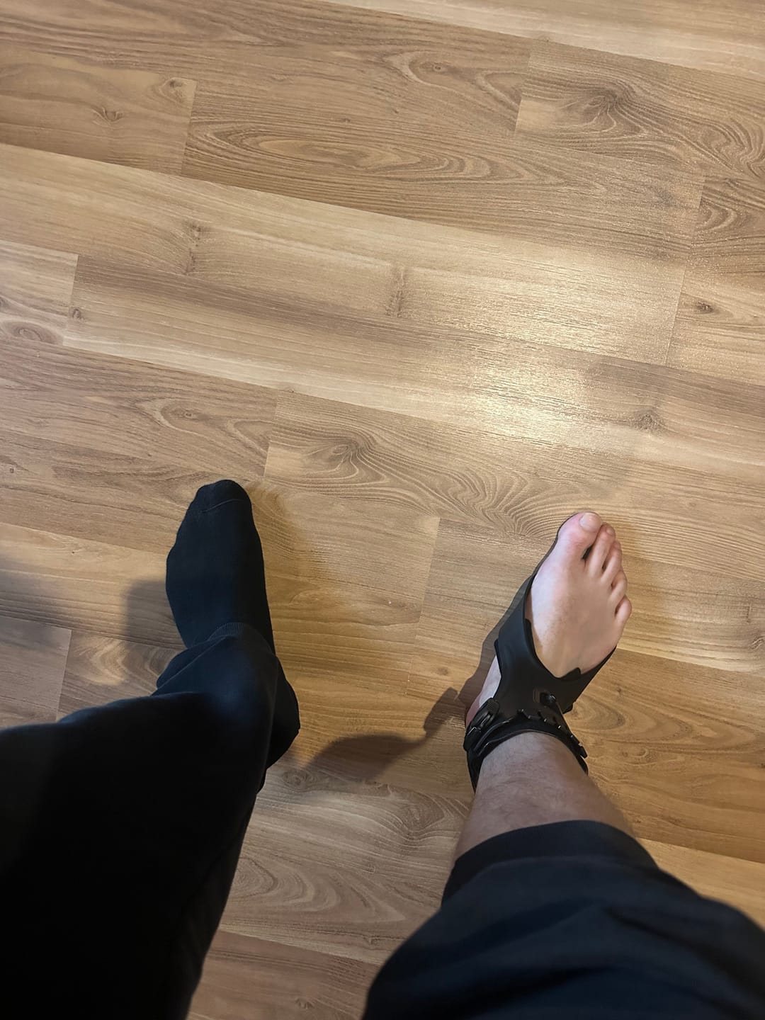 Customer photo review of Orthevo | Fußheberorthese