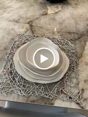 Customer video review of 16-Piece Stoneware Set-Pearl White