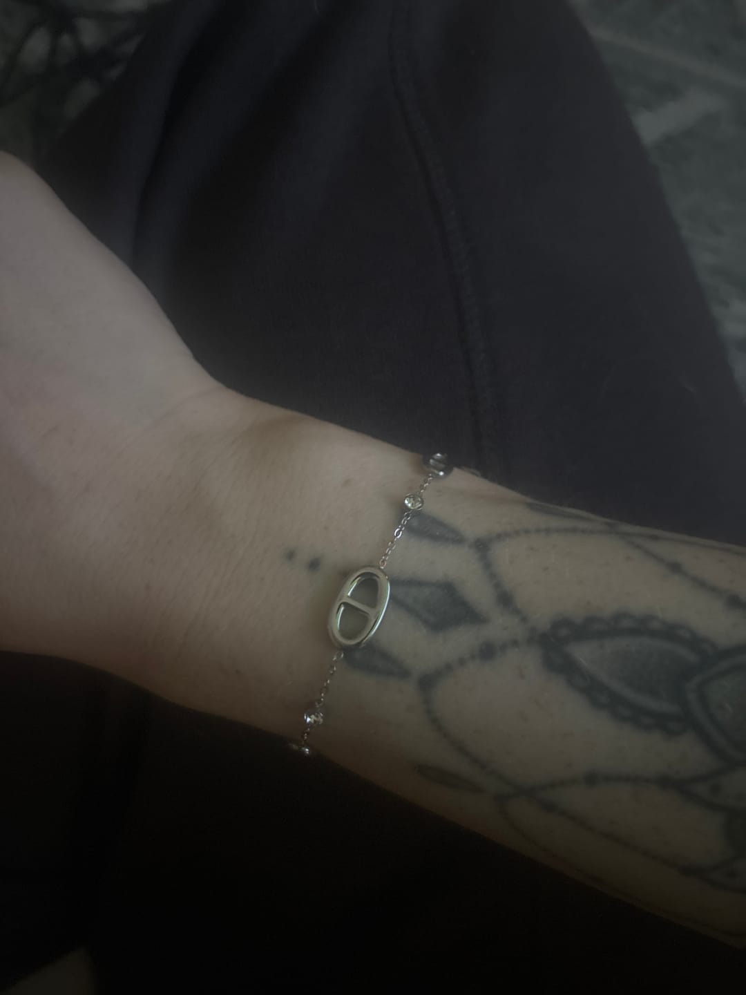 Customer photo review of Everlasting Deluxe Armband 14K Vergoldet