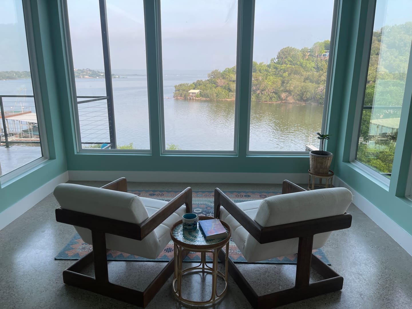 Customer photo review of Serene Rattan Table Set