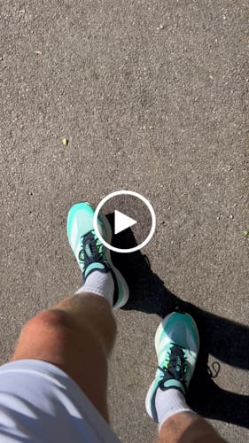 Customer video review of adidas Adizero Boston 13 Men's Running Shoe - Lucid Blue/Lime Burst/Core Black
