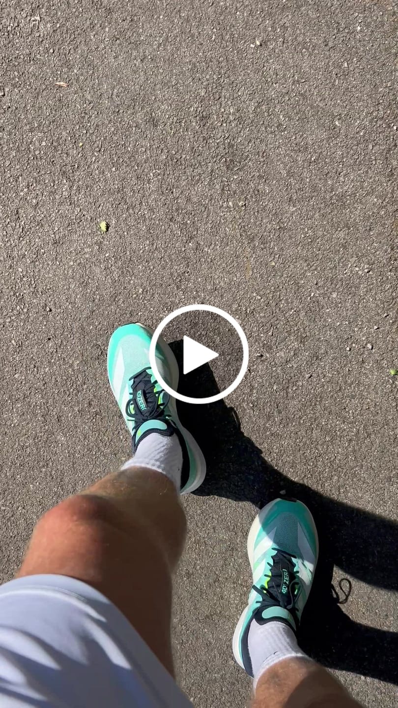 Customer video review of adidas Adizero Boston 13 Men's Running Shoe - Lucid Blue/Lime Burst/Core Black