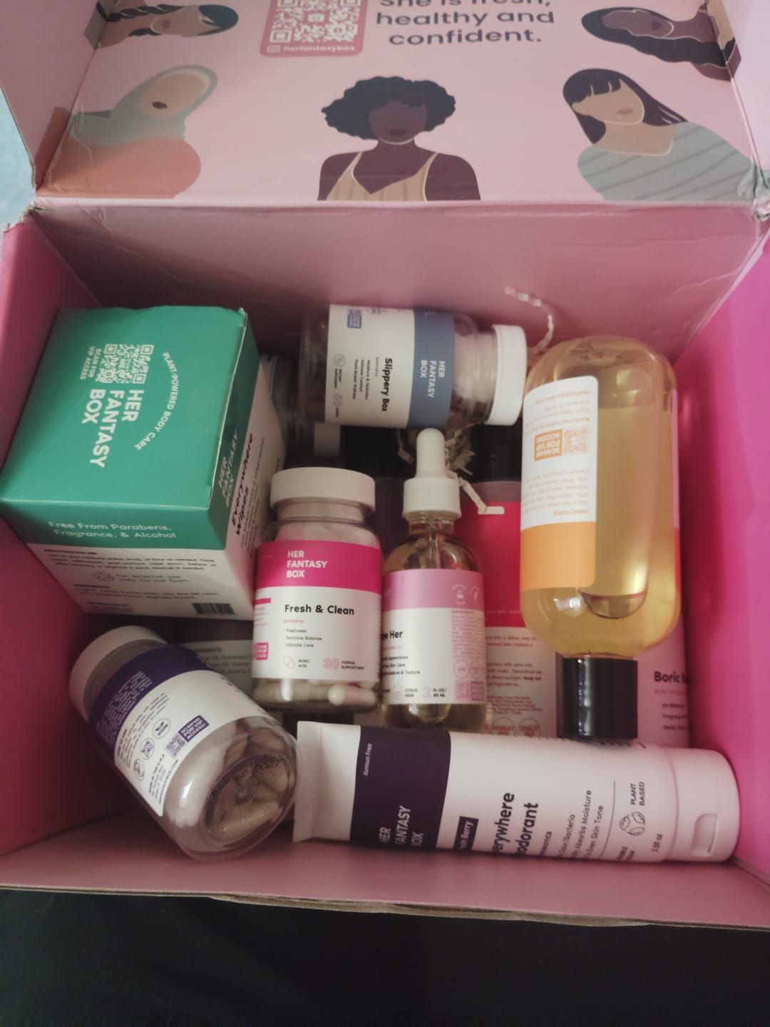 Customer photo review of The Everything Bundle - Total Hygiene Body Care Kit