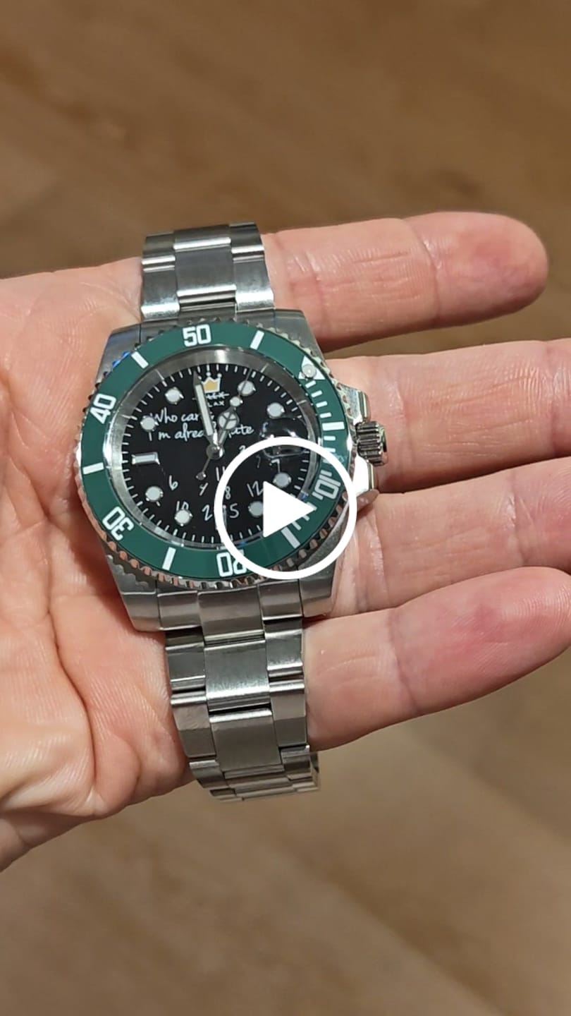 Customer video review of HYDROCORE CLASSIC WATCH