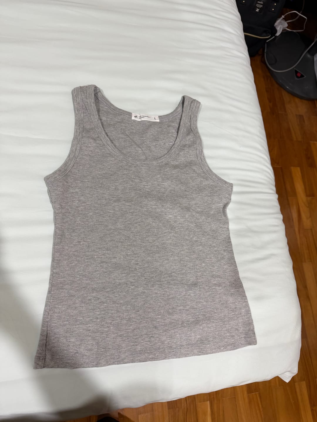 Customer photo review of Ribbed Tank Top