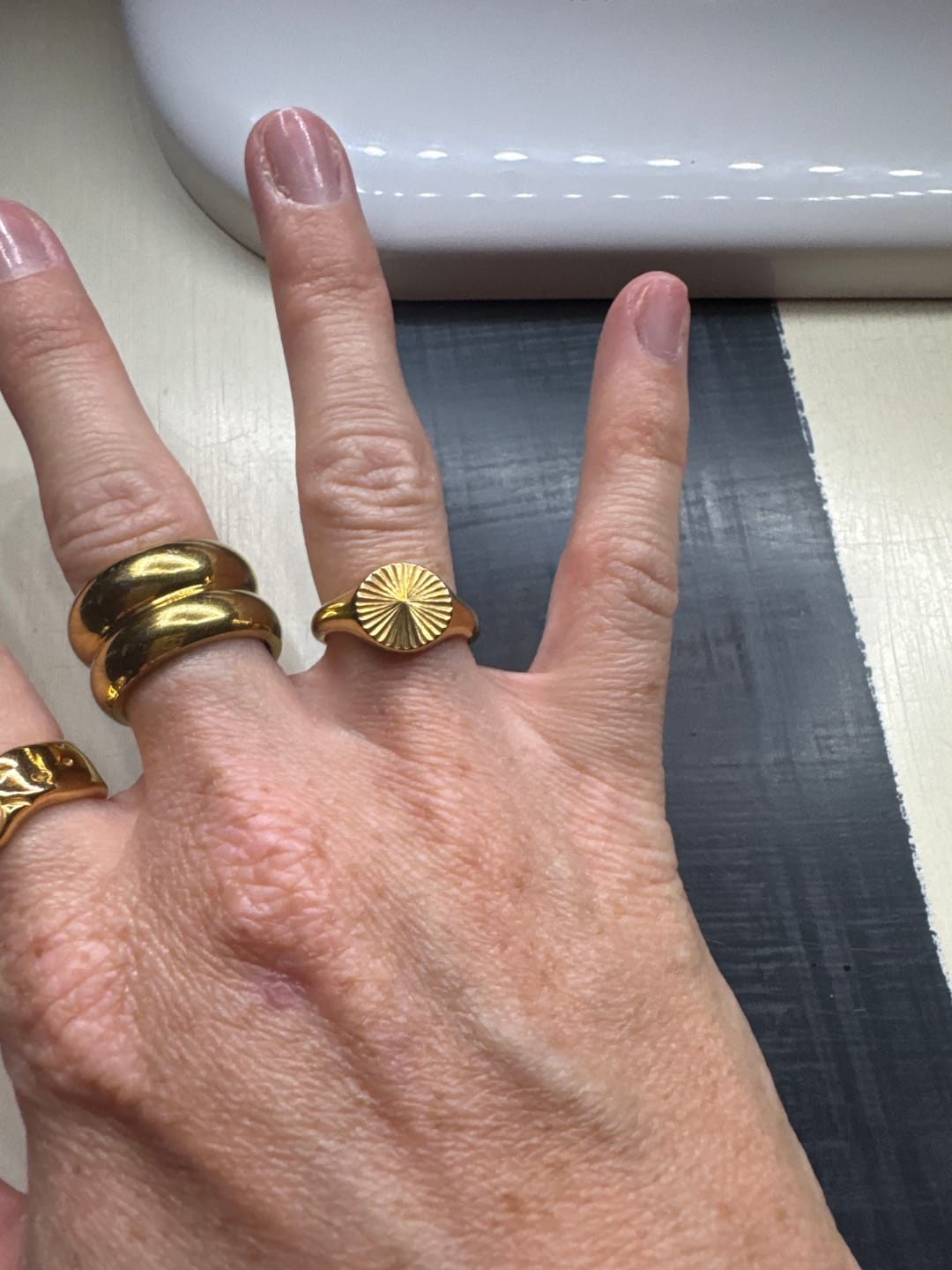 Customer photo review of Sunburst Ring (Bundle)