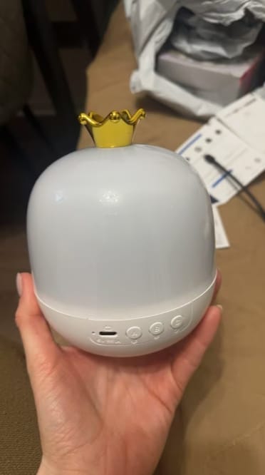 Customer photo review of Kinder Nachtlicht Projektor 2in1 | Sternenhimmel Einschlafhilfe