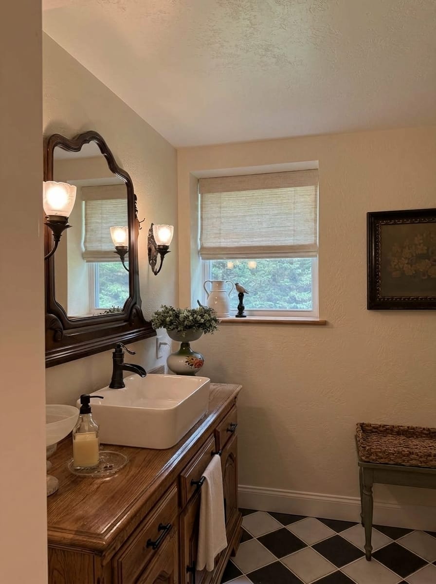 Customer photo review of Echo Handwoven Natural Jute Bamboo Shade