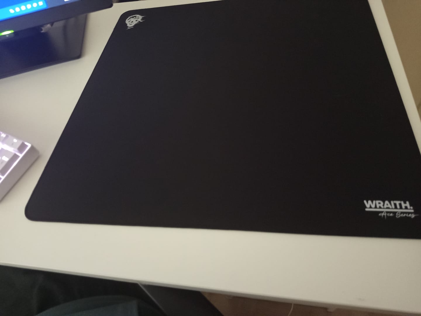 Customer photo review of Wraith Ace Series Poron Mousepad