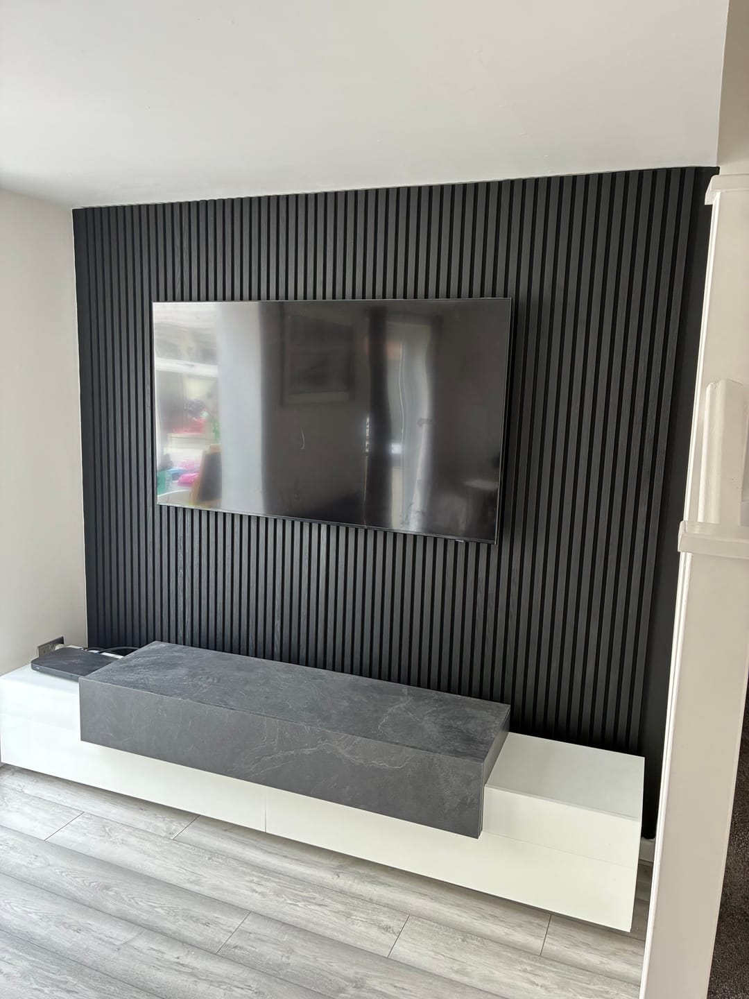 Customer photo review of Premium Acoustic Wall Panels - Black