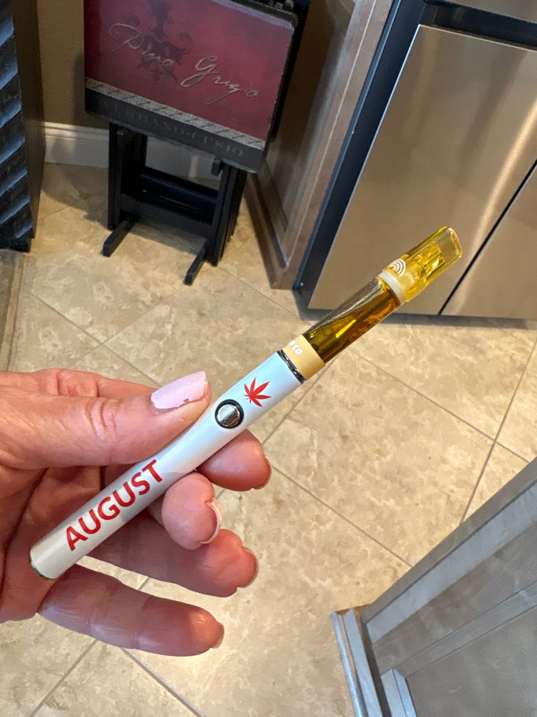 Customer photo review of Uncut Live Resin Cartridge | 1G