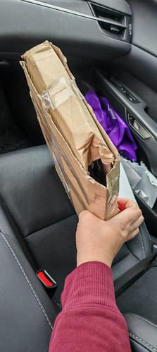 Customer photo review of Lunar Shadow 9-Pocket Trading Card Binder