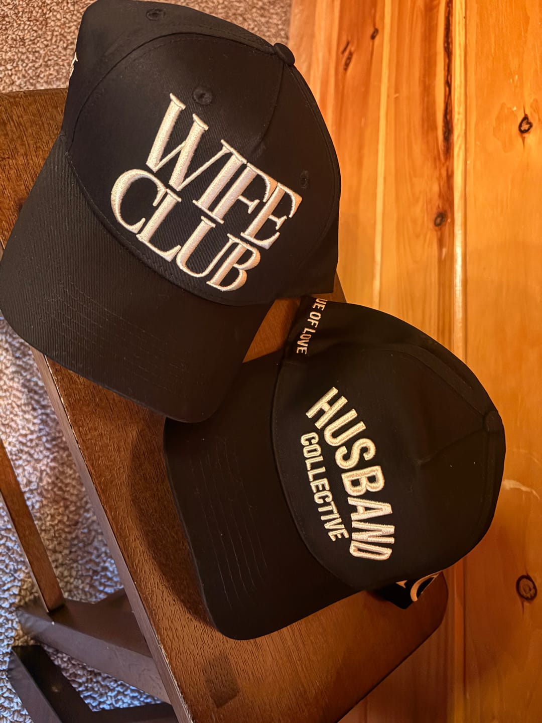 Customer photo review of Wife Club Classic Hat - Black