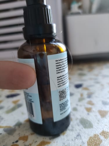 Customer photo review of Seb Natural Calming Serum