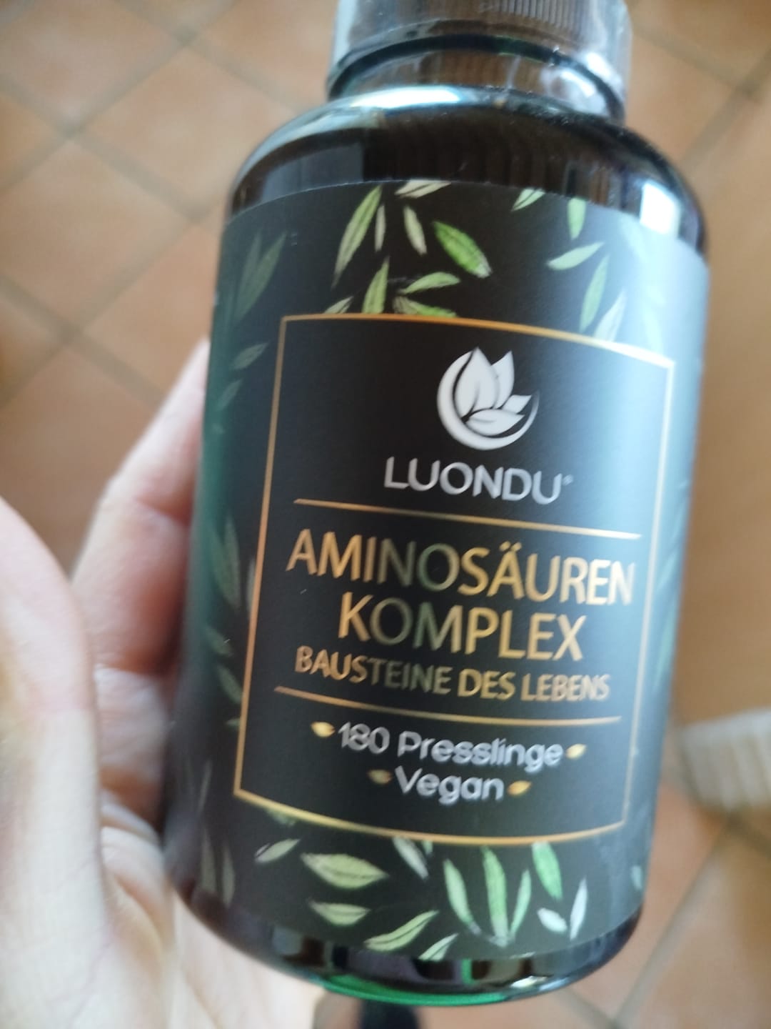 Customer photo review of Luondu Aminosäuren Komplex - 180 Presslinge