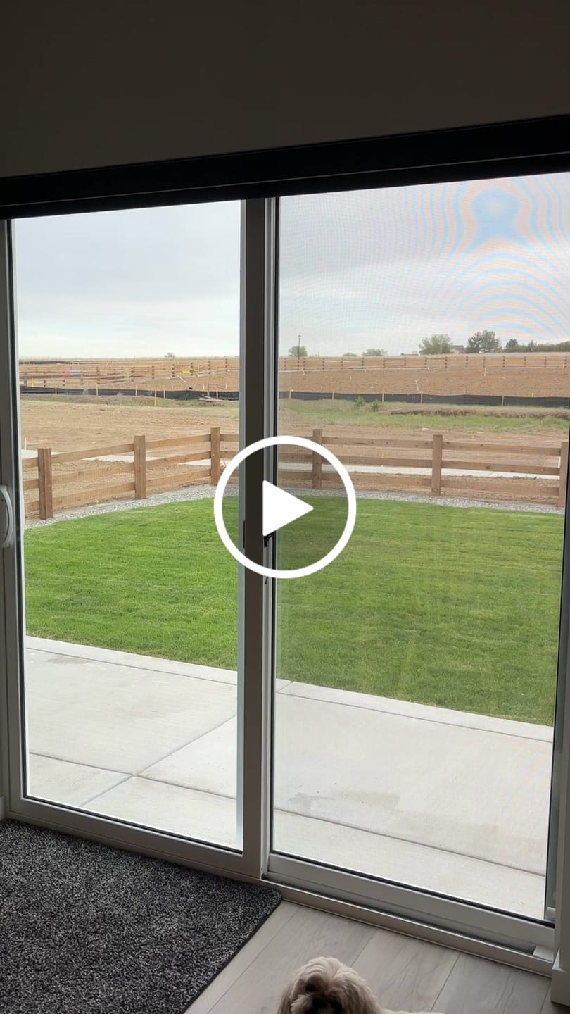 Customer video review of SmartWings Motorized Roller Shades 100% Blackout Dual-Sided Bouvardia
