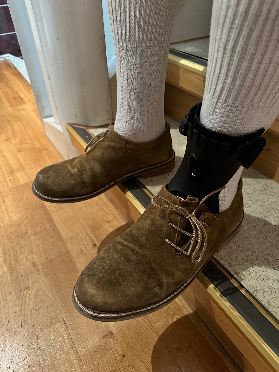Customer photo review of Orthevo | Fußheberorthese