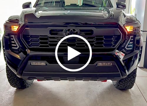 Customer video review of Fang Lights with DRL & Sequential Turn Signals for Toyota Tacoma (2024-2026) – Switchback LED Kit | YotaTribe