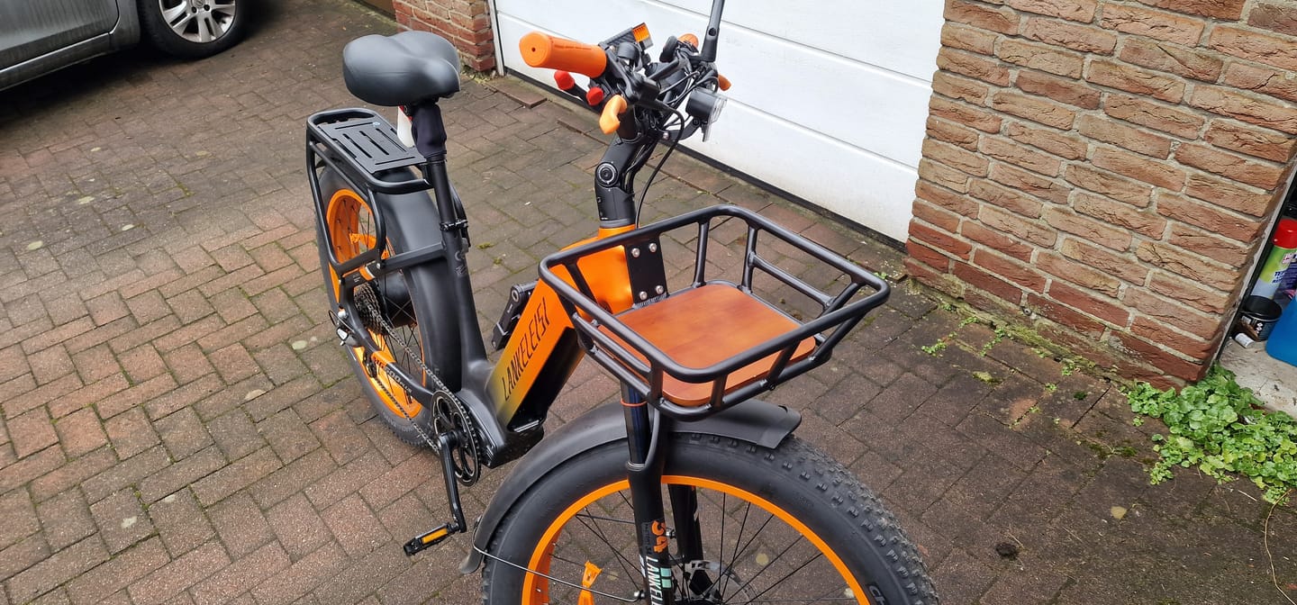 Customer photo review of Front Basket For Lankeleisi MG600 Plus/Wombat-1/MG600 Lite
