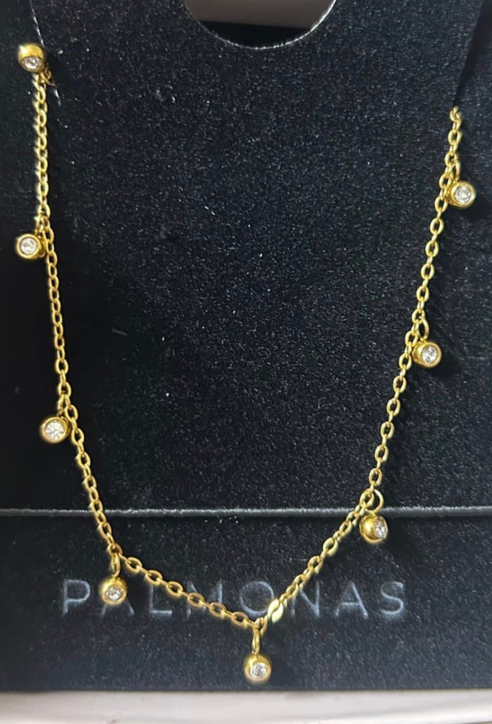 Customer photo review of Multiple Stones Necklace