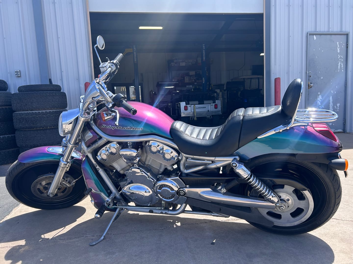 Customer photo review of Raven Super Colorshift Paint Basecoat Midcoat