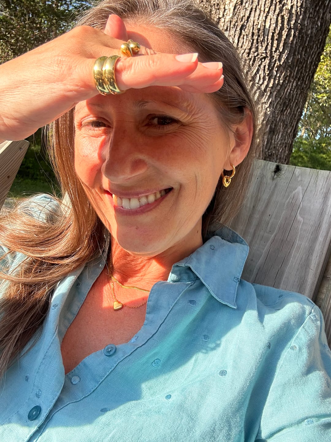 Customer photo review of Birdie Stack Ring (Bundle)