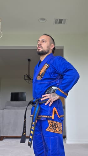Customer photo review of Jaguar Pro Signature - Brazilian Jiu Jitsu BJJ Kimono Gi Uniform Unisex