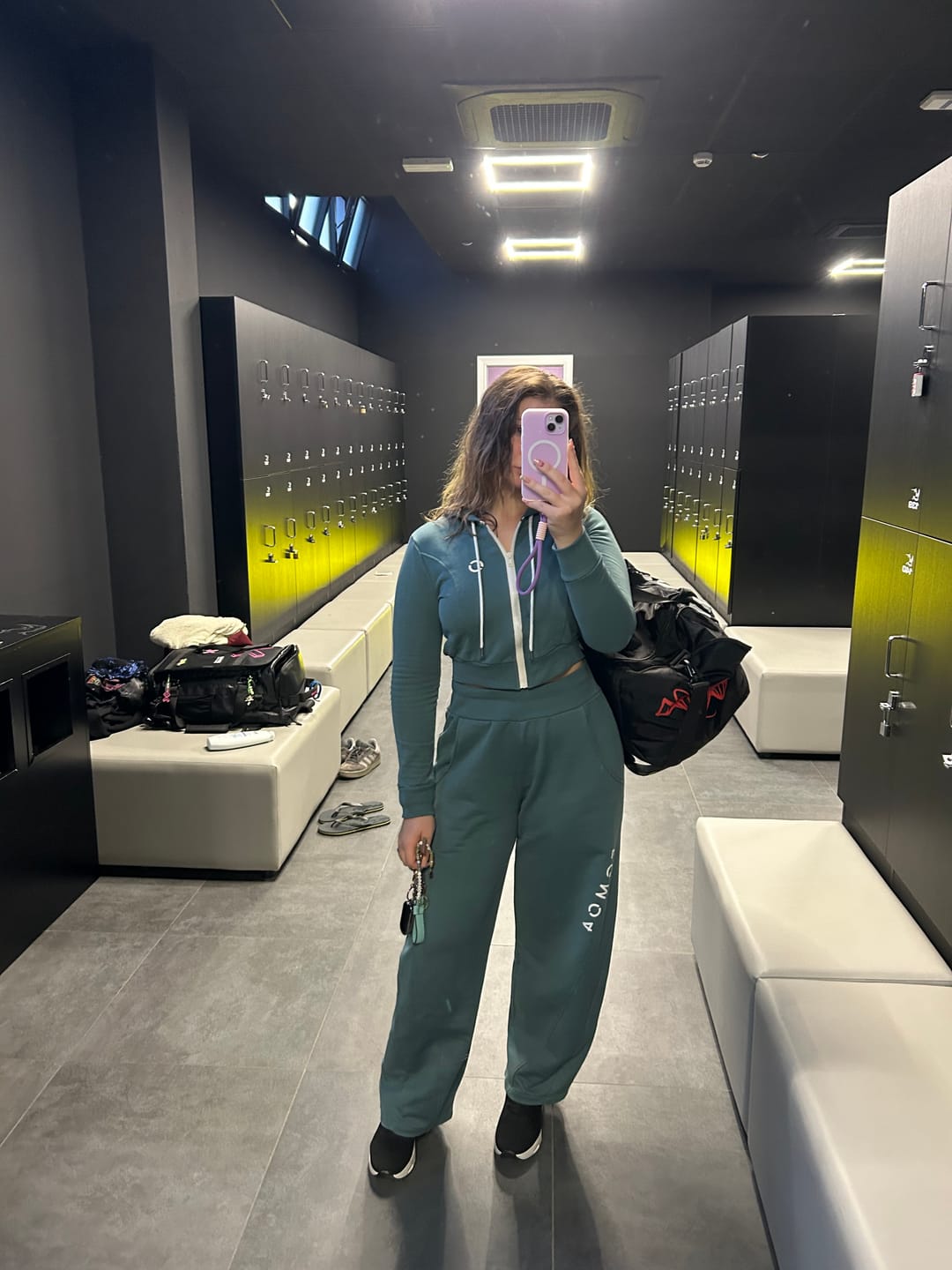 Customer photo review of Pantalone Baggy Ikonic Verde Baltic