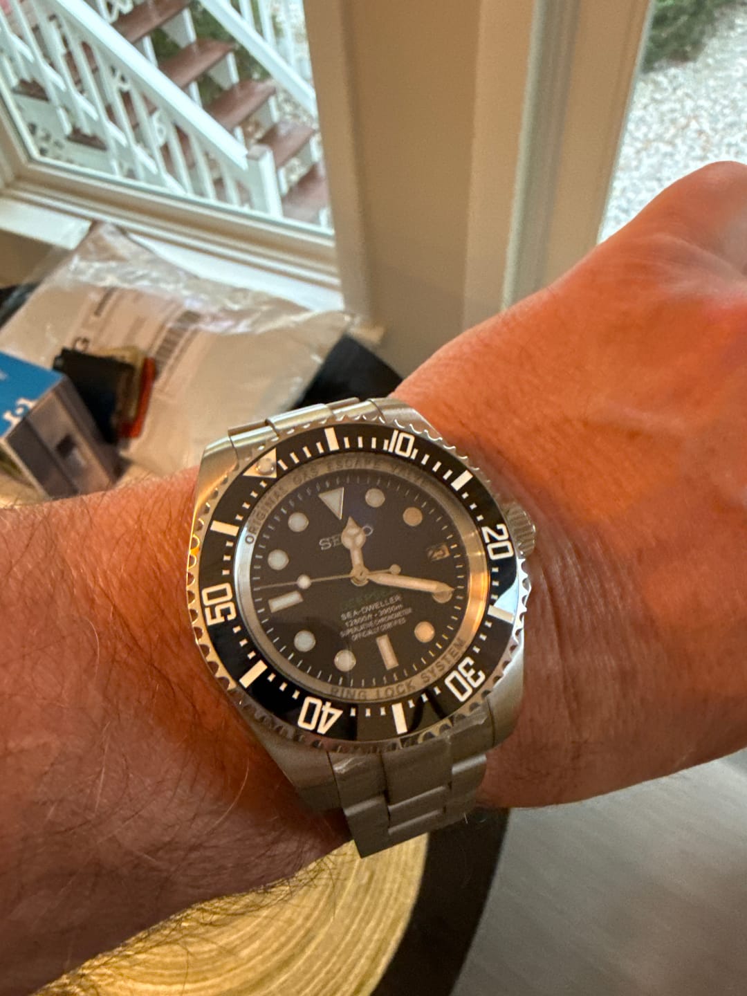Customer photo review of Seikomariner  Deep Sea