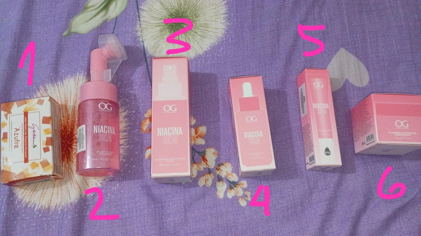 Customer photo review of KIT DE NIACINAMIDA X5 PRODUCTOS