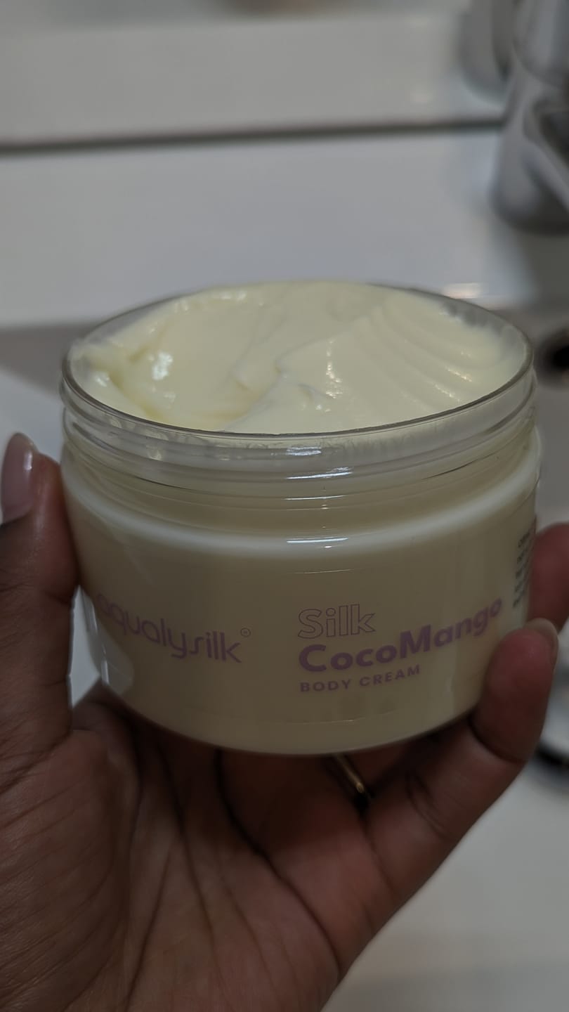 Customer photo review of SilkCocoMango - Bodycream