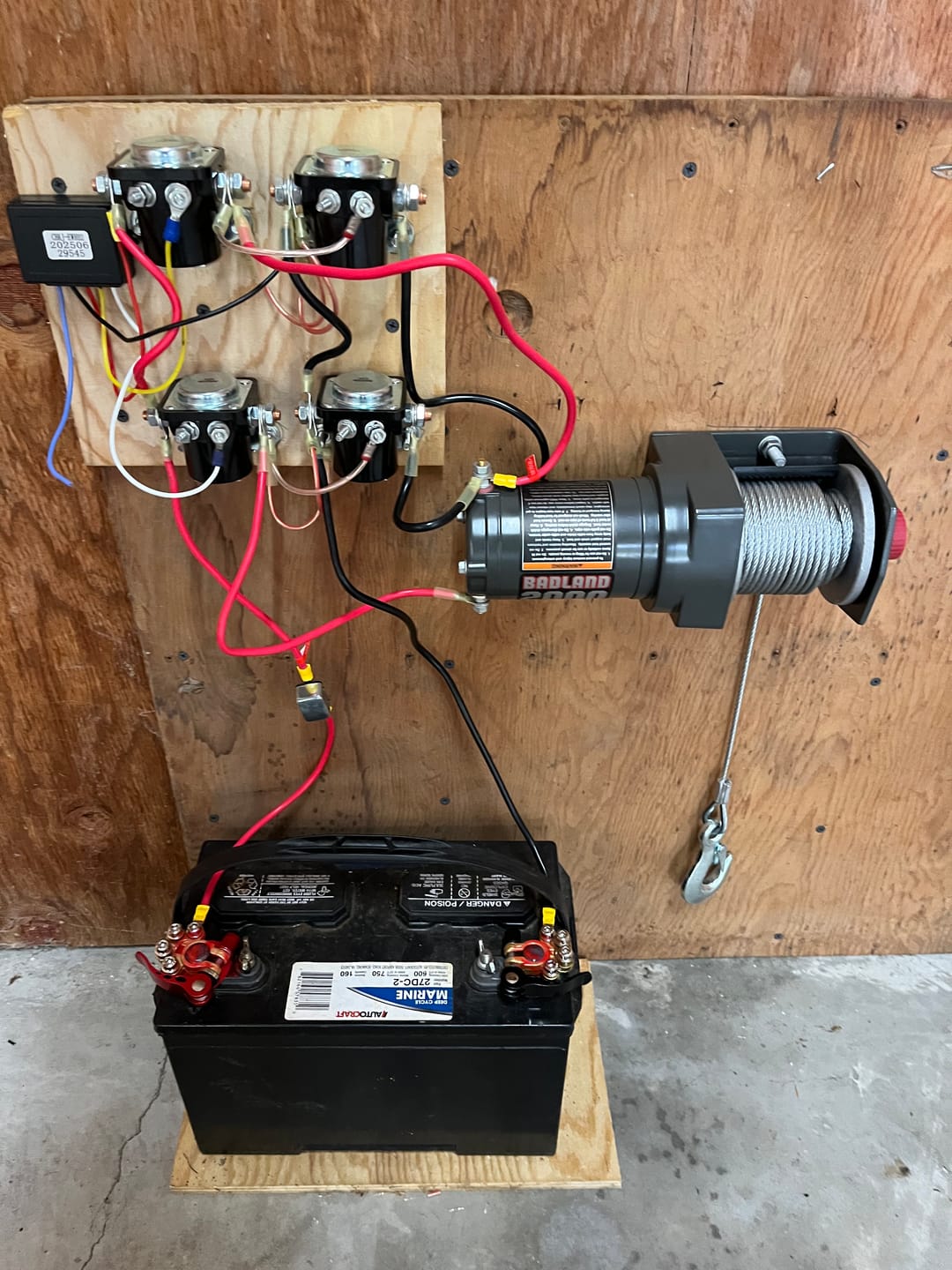 Customer photo review of X-BULL Wireless Electric Winch Remote Control Kit