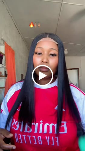 Customer video review of 18 inch 2x6 Vietnamese SDD Bone Straight Natural Color Wig