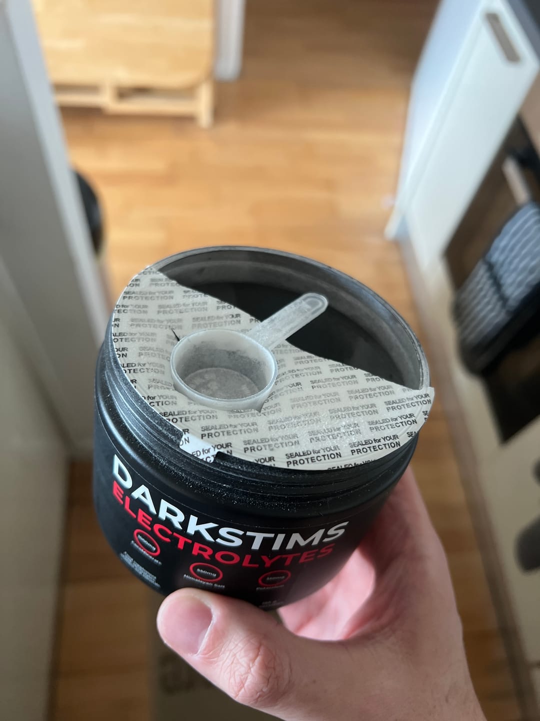 Customer photo review of Darkstims Electrolytes