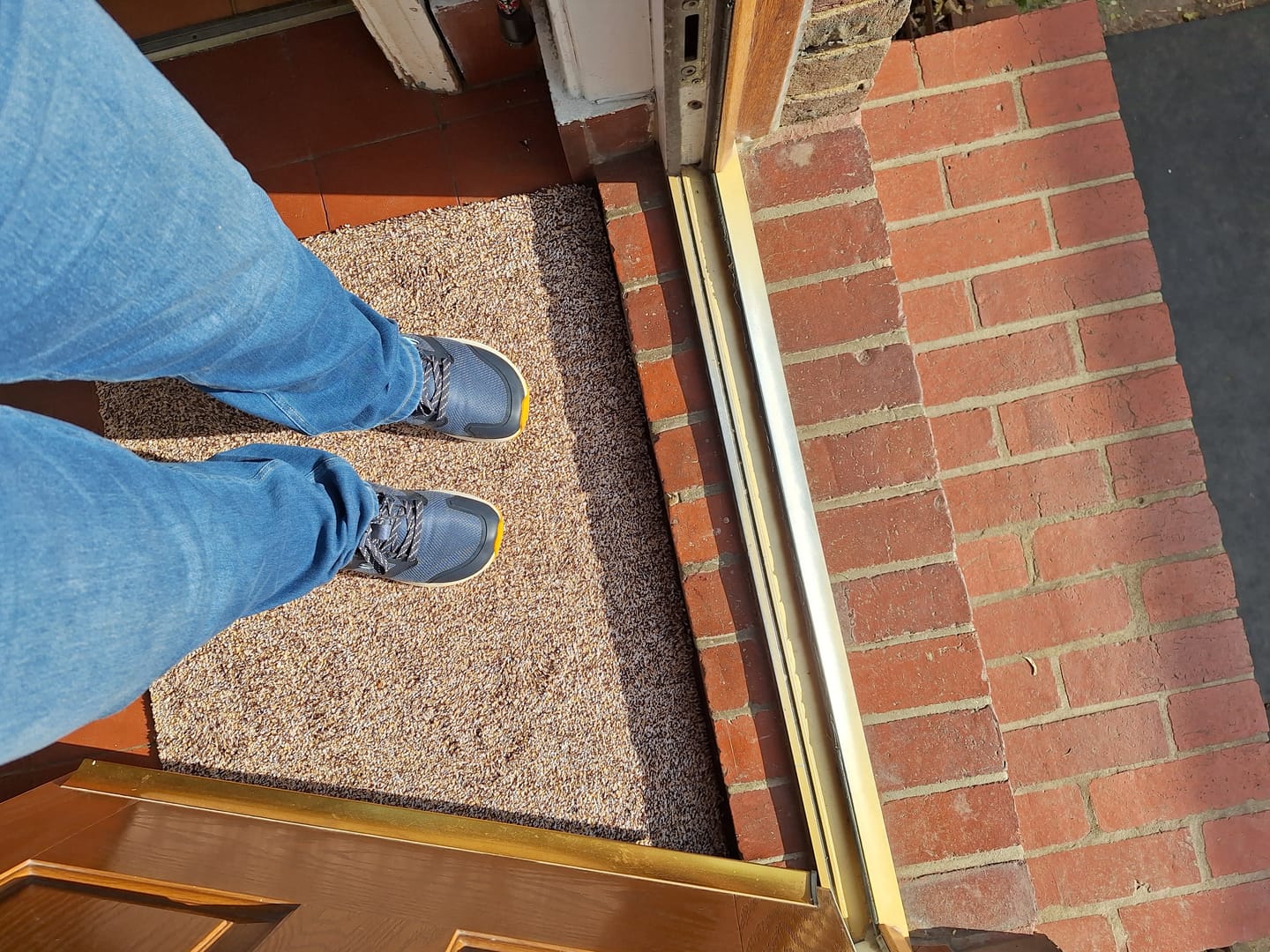 Customer photo review of Aurora - Wide Toe Sneakers