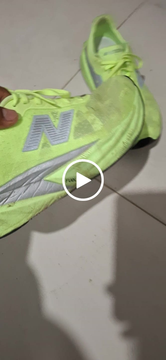 Customer video review of New Balance FuelCell Rebel v5 Hombre Mint Flash Lab Green