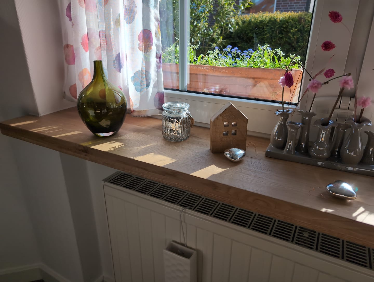 Customer photo review of Aufsatzfensterbank Eiche